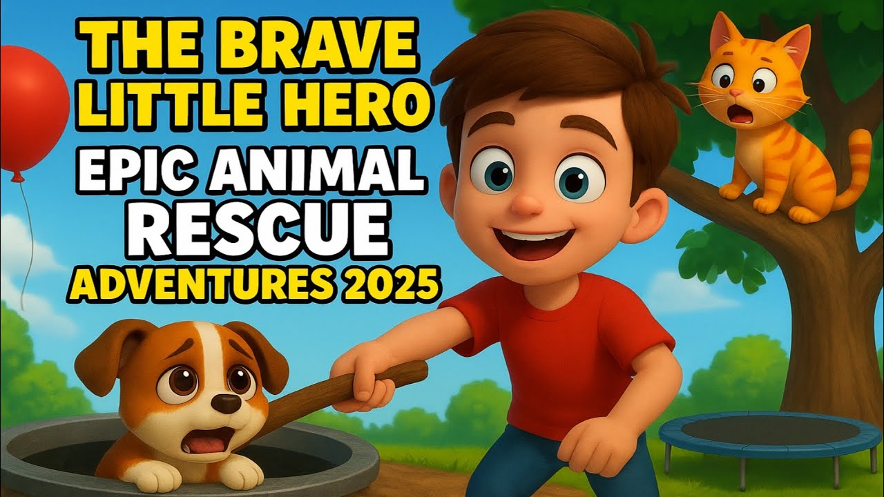 The Brave Little Hero | 3D Funny Animation Compilation 😂 | Epic Animal Rescue Adventures 2025 🐾