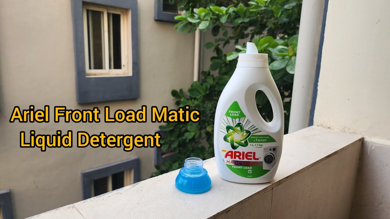 Ariel Front Load Matic Liquid Detergent - Review