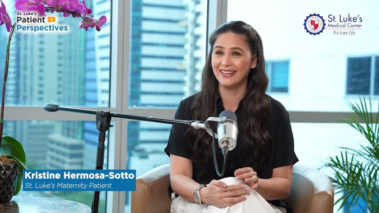 Kristine Hermosa Maternity Journey at St. Luke's!