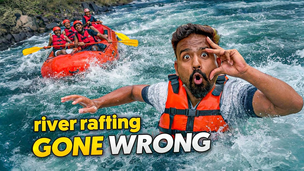 Scariest Moment of Our Trip 😨 | Dandeli River Rafting Gone Wrong