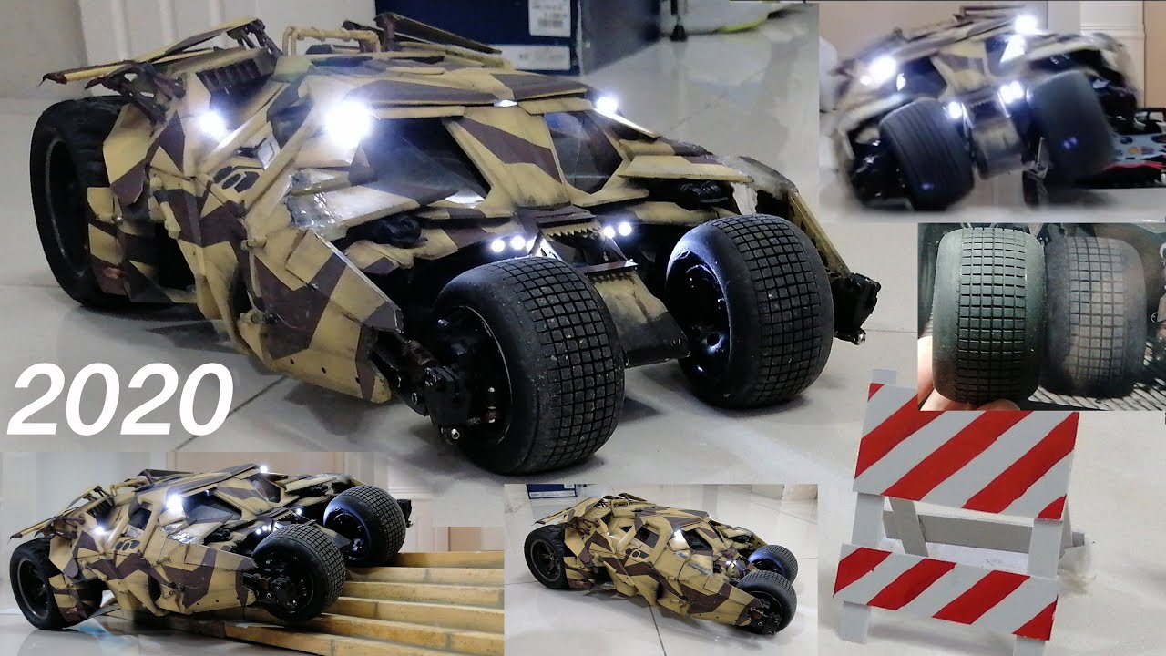 1/16 RC TUMBLER (The Dark Knight Rises) Batmobile (using Wltoys A979b as chassis and Mattle body)