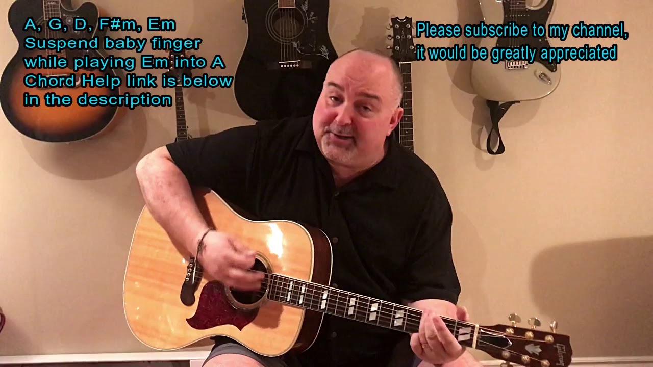 How to Play Maggie May - Rod Stewart (cover) - Easy 5 Chord Tune