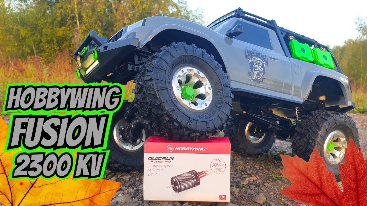 Traxxas TRX4 sport HIGH trail - Moteur FUSION 2300KV - 🍁🍂 L' AUTOMNE est là..🍁🍂
