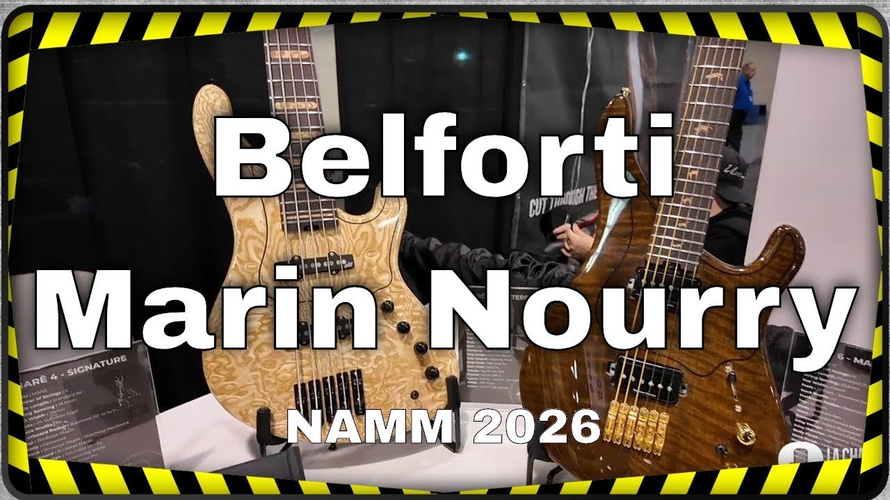 Belforti Instruments, interview du luthier au NAMM 2026