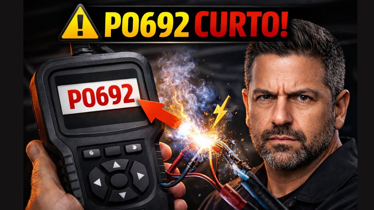 ✅ Erro P0692 Curto Circuito Detectado  Diagnóstico Elétrico SEM Achismo🚗