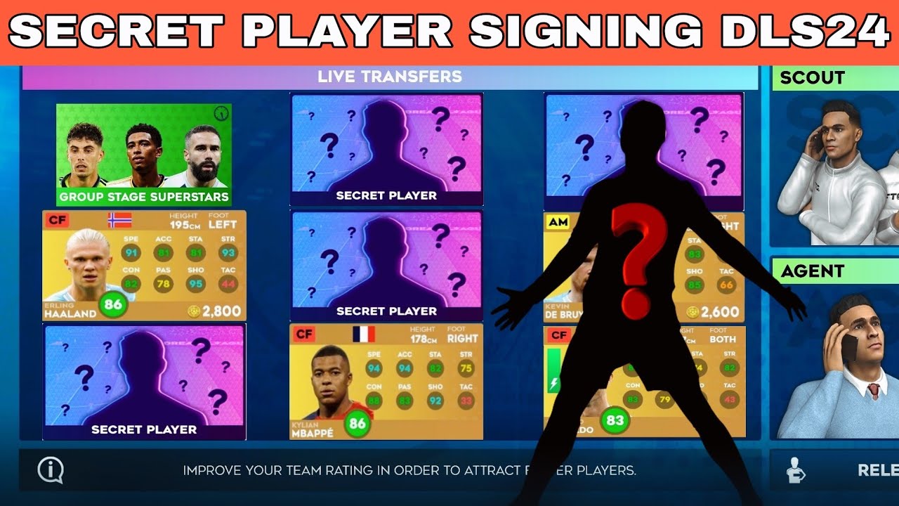 All Secret Player Signing in DLS 24 !! - Dream League Soccer 2024