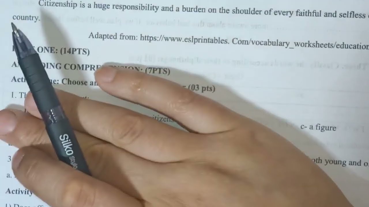 فرض حصري في الانجليزية للرابعة متوسط الفصل الثالث 2022+ الوضعية المحتملة بقوة