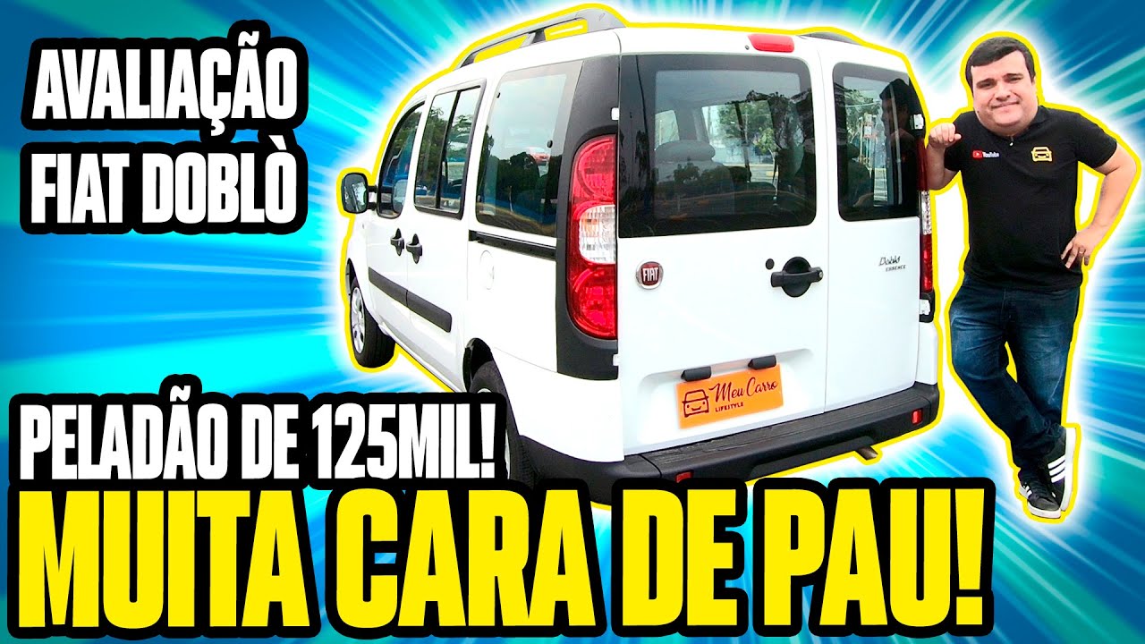 FIAT DOBLÒ - PREÇO DE RENEGADE e MAIS PELAD0 que MOBI! (Avaliação)