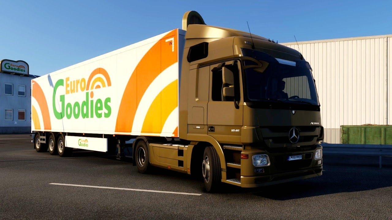 Massive Heavy Cargo at Sunset 🌅🚛 | Long Haul Drive with Toll Booth Stops | Realistic ETS2 Gameplay