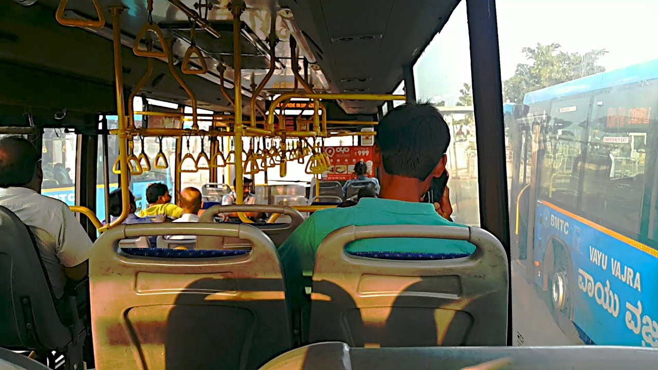 Bangalore Airport Bus Service: Vayu Vajra by BMTC || KIAL to Majestic Travel Experience