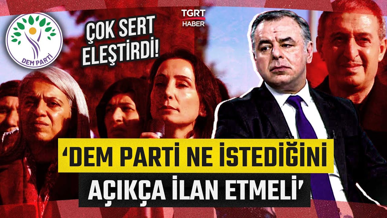 Barış Yarkadaş Taksim Meydanı'nda Sert Çıktı! 'DEM Parti Ne İstediğini Açıkça İlan Etmeli'