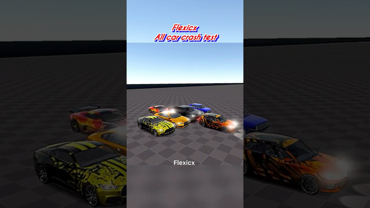 Every Type of Car Crash in Flexicx Mobile Mayhem 