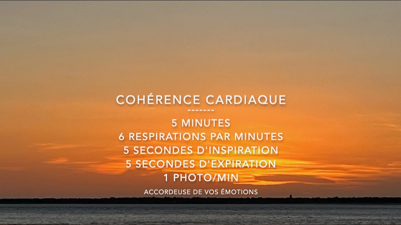 Cohérence cardiaque 5min 6 5 5
