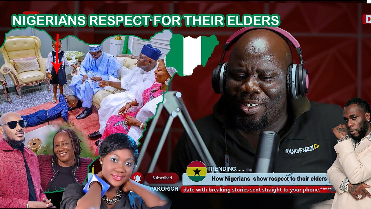 How Nigerians  show respect to their elders ! i thought it was just in movies