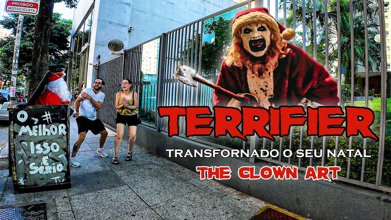Terrifier #3 Transformando o Natal em Sustos Hilários que Dão Medo| Turning Christmas into Hilarious