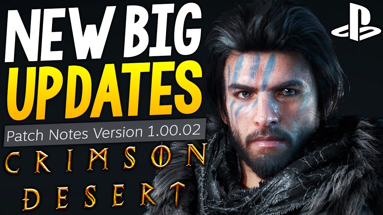 HUGE Crimson Desert UPDATES - First BIG PATCH With TONS of Fixes, Known ISSUES Listed + More News!