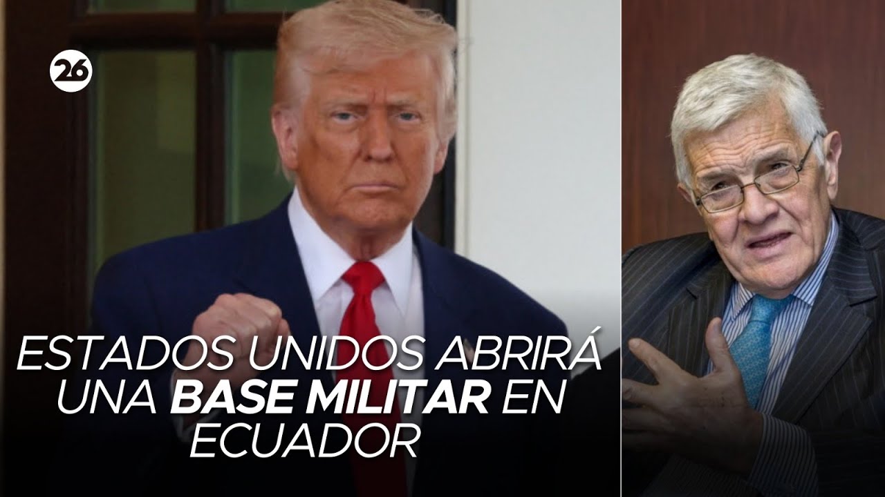 🇺🇸 ESTADOS UNIDOS abrirá una base MILITAR en ECUADOR | El análisis de Jorge Castro