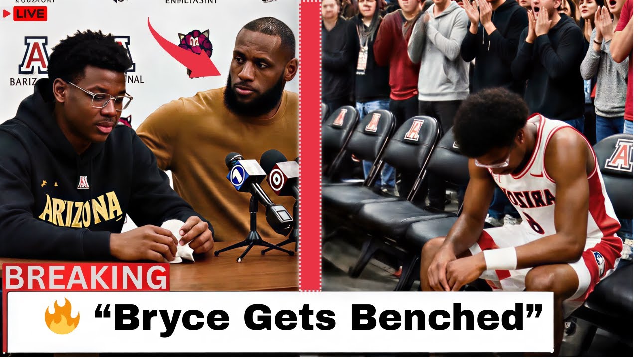 Bryce James Benched?! LeBron’s Reaction Has Fans Talking🔥