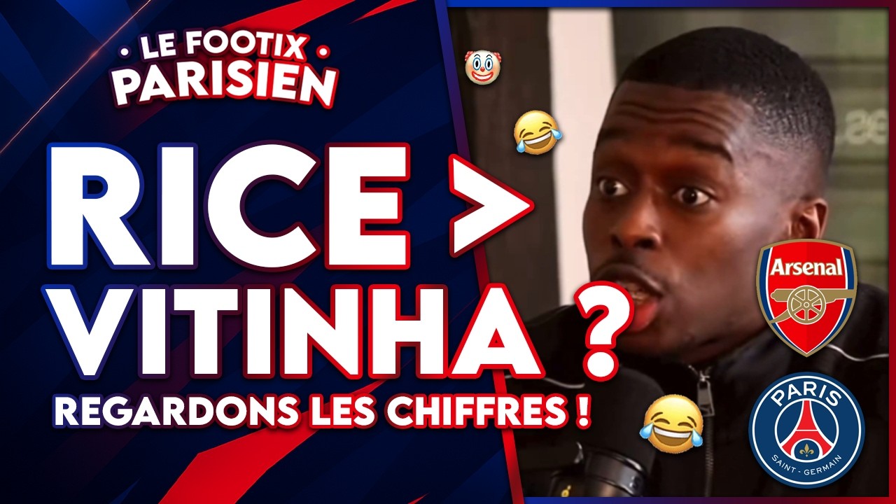 🤯 @Bassqlfootball  A CRAQUÉ ! IL DIT QUE RICE EST MEILLEUR QUE VITINHA… MON AVIS