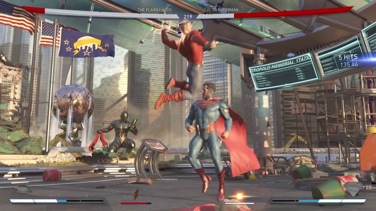 Injustice 2: Jay Garrick vs Regime Superman