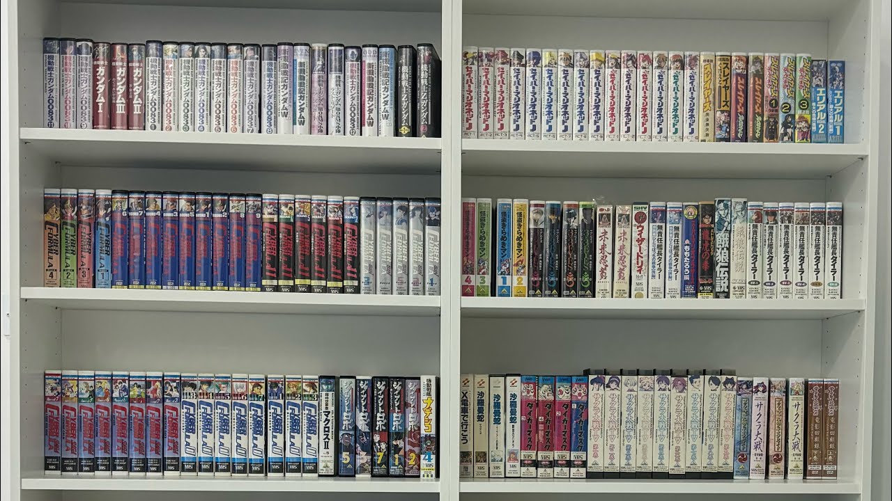 Japanese Anime VHS  Some of my Collection #anime #vhs