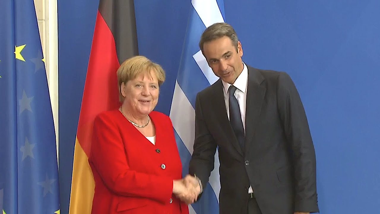 29.08.2019 - PK Angela Merkel & Kyriakos Mitsotakis - Antrittsbesuch aus Griechenland