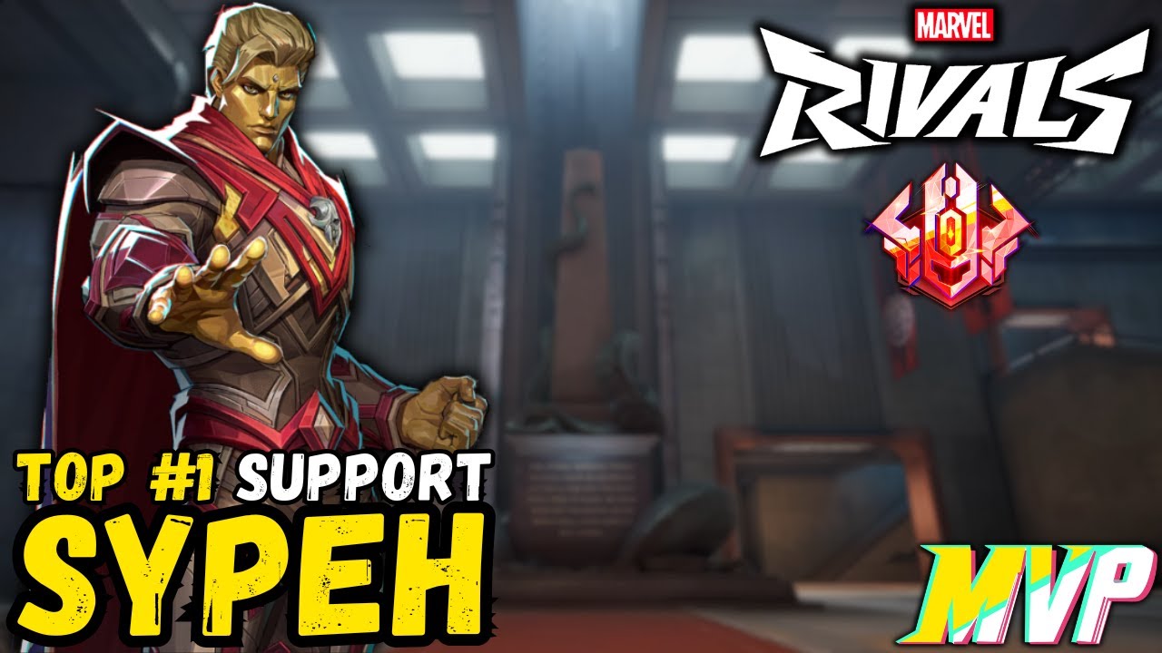 RANK 1 SUPPORT! SYPEH PRO ADAM WARLOCK GAMEPLAY - MARVEL RIVALS DAILY