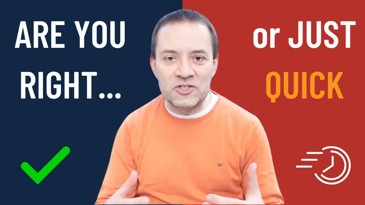 Are Right A Lot vs. Bias for Action Amazon Leadership Principles