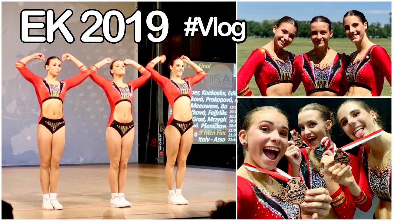 EUROPEES KAMPIOENSCHAP 2019💪🏼🤩 #VLOG - STIEN EDLUND