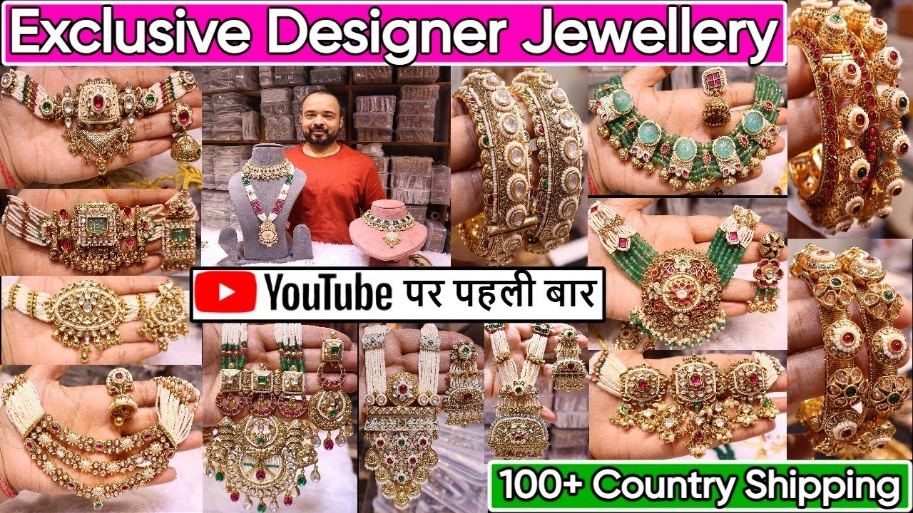 Latest Exclusive Designer Indian Traditional Jewellery Collection 2024 | Instagram Bridal Jewelley