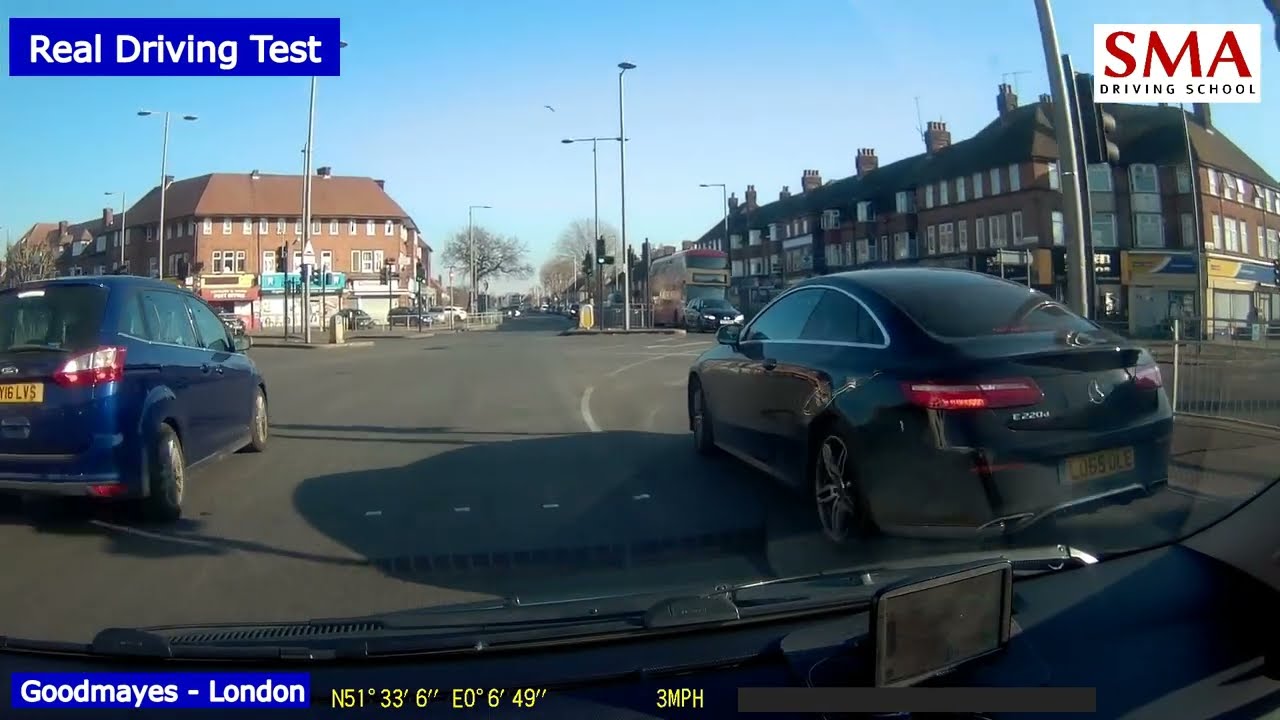 Real Driving Test London Goodmayes, Dagenham Route.
