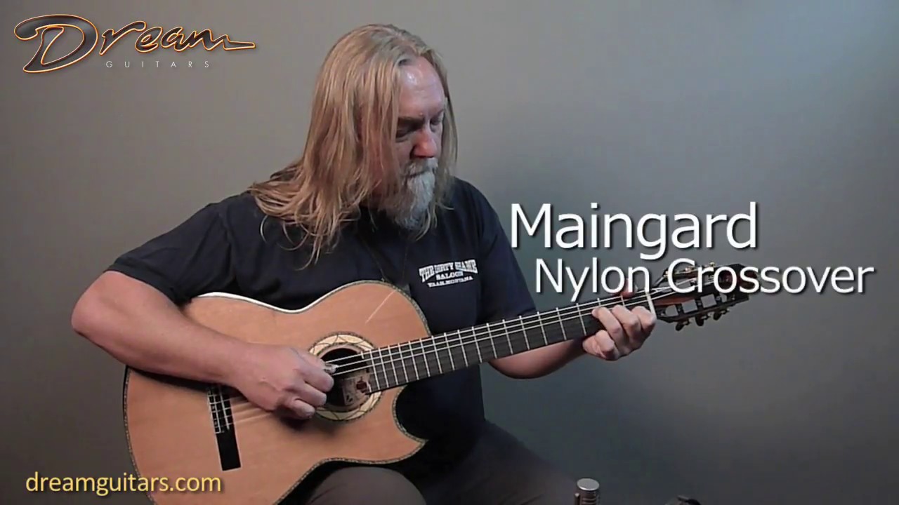 2017 Maingard Nylon Crossover, Brazilian Rosewood/Italian Cedar