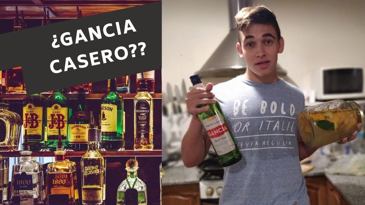 Como hacer GANCIA casero? Aperitivo Americano MUY FÁCIL!!