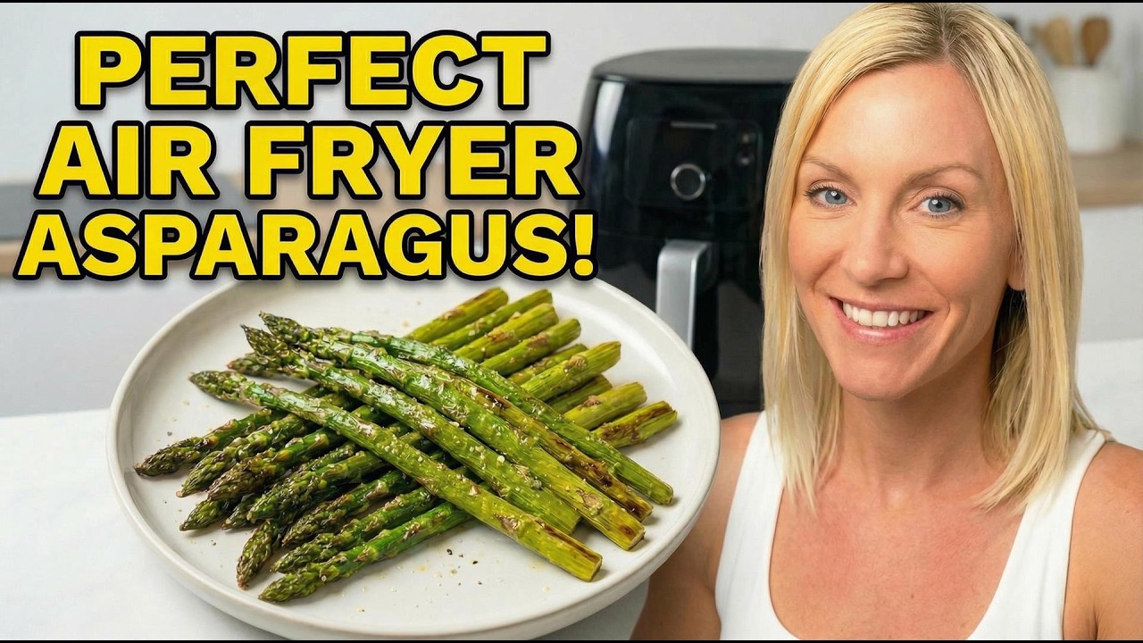 Quick Air Fryer Asparagus Recipe | FASTER Weight LOSS!