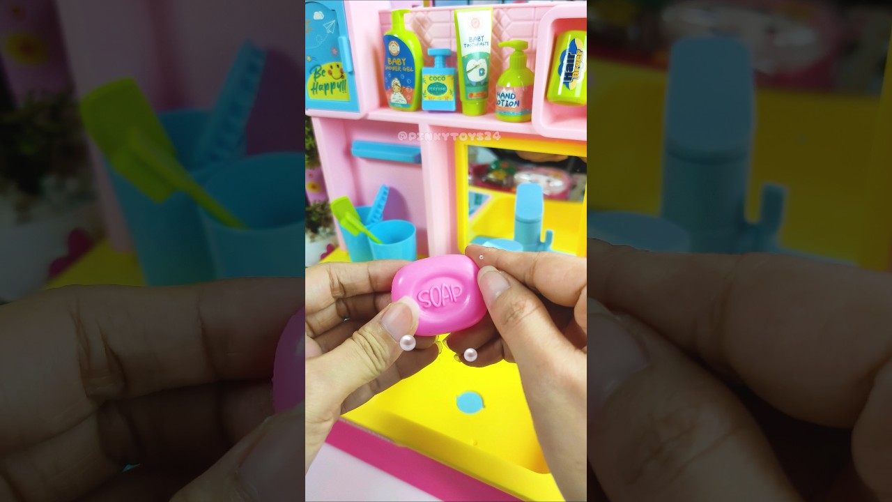 Kitchen Sink Cleaning Set Toys, Satisfying With Unboxing ASMR Videos