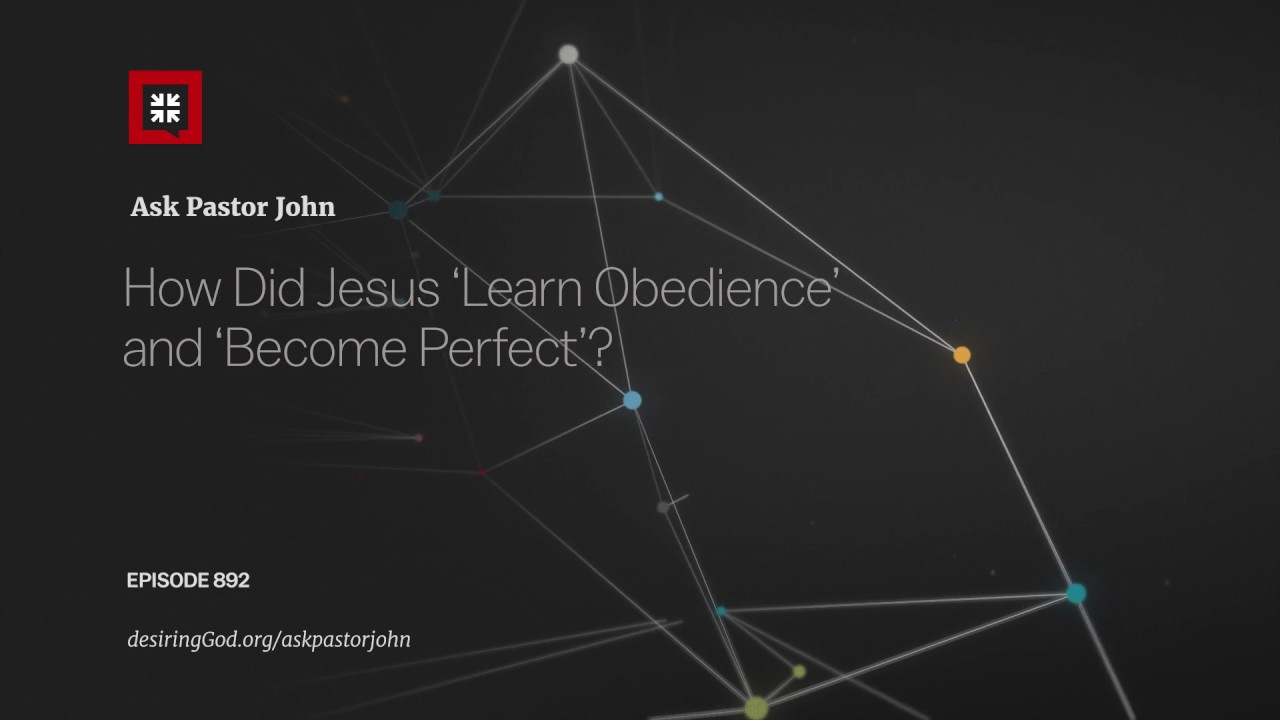 How Did Jesus &lsquo;Learn Obedience&rsquo; and &lsquo;Become Perfect&rsquo;?