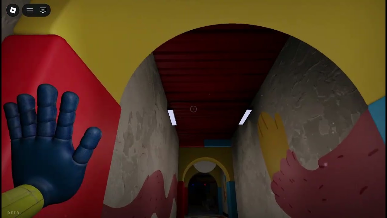 Playing Poopy Playtime in Roblox (don't now have to play joust trying)
