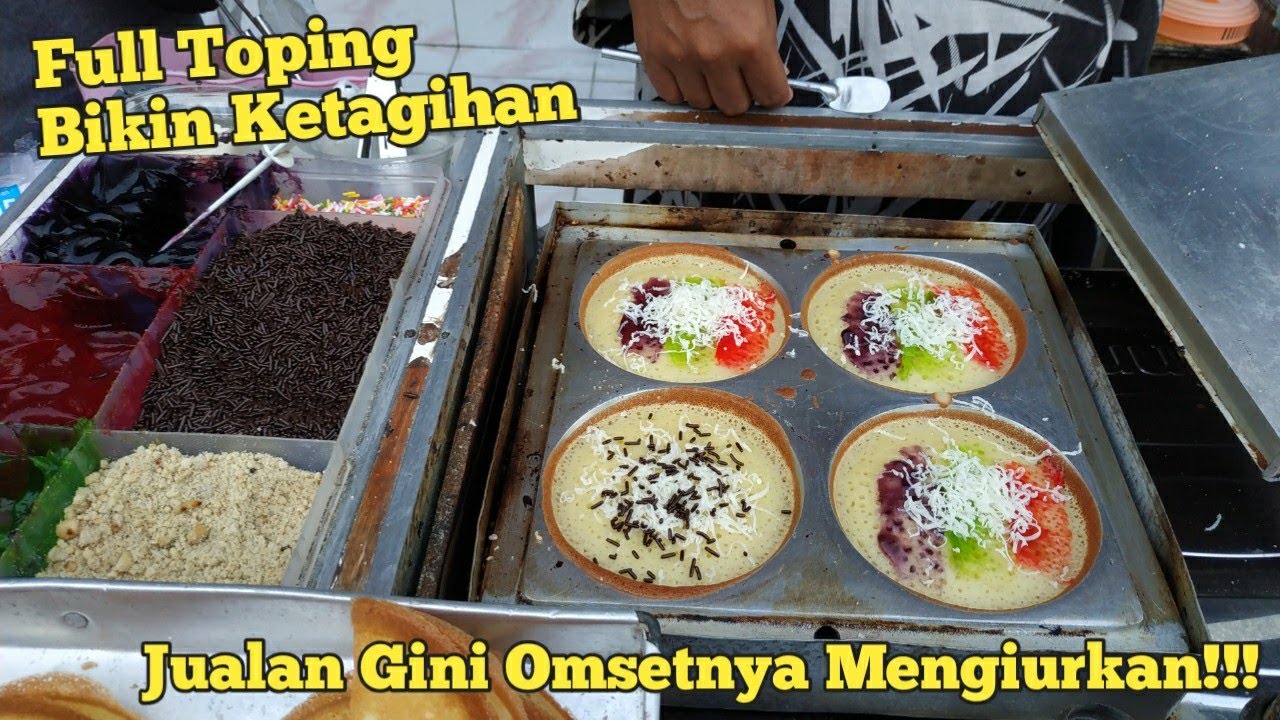 MARTABAK MINI JAJANAN UNIK KEKINIAN - TELAT DIKIT NGAK KEBAGIAN!!!
