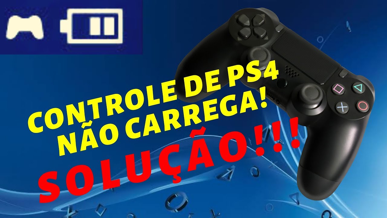 Controle PS4 Não carrega (Solução)