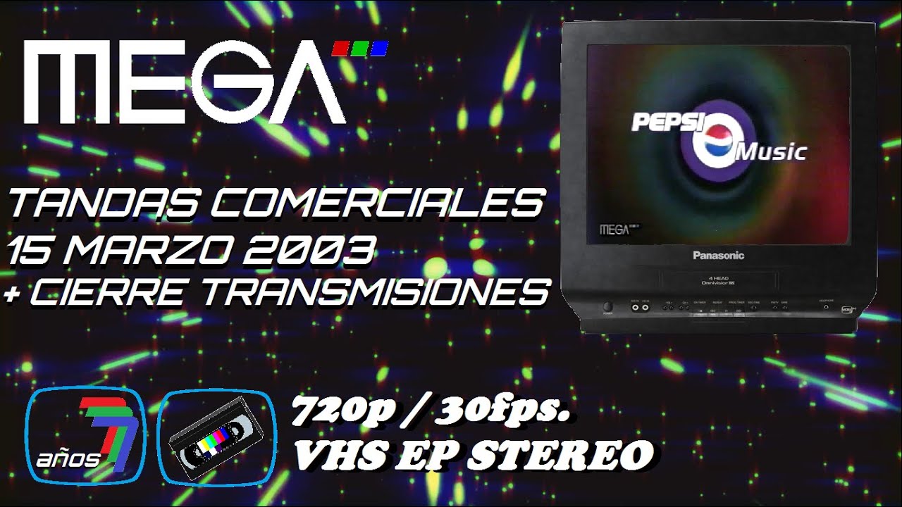 Tandas Comerciales + Cierre de Transmisiones Mega - 15 Marzo 2003