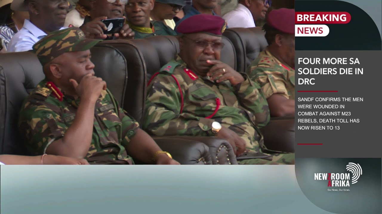 Four more SA soldiers die in DRC
