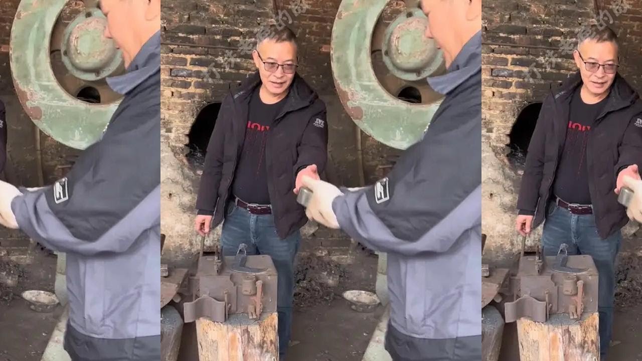Many fans ask my dad to make knives! #Blacksmithing