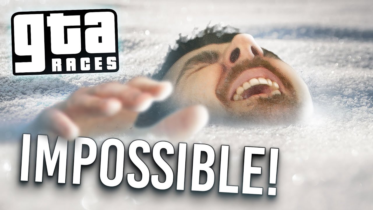 Snow makes these GTA Races SO MUCH WORSE!