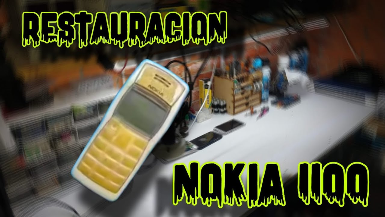 Restauración Completa Nokia 1100 (El celular más vendido del 2003)