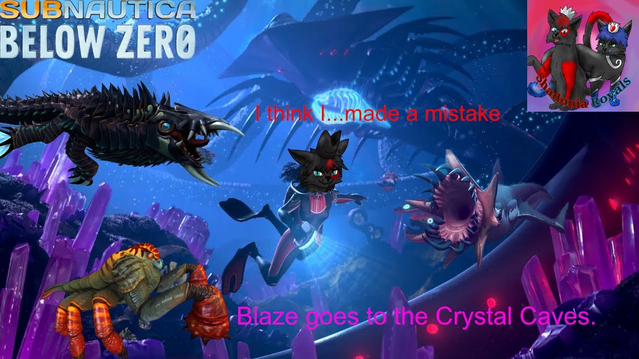 Into the Crystal Caves — Blaze Dives Deeper in Subnautica: Below Zero Part 4