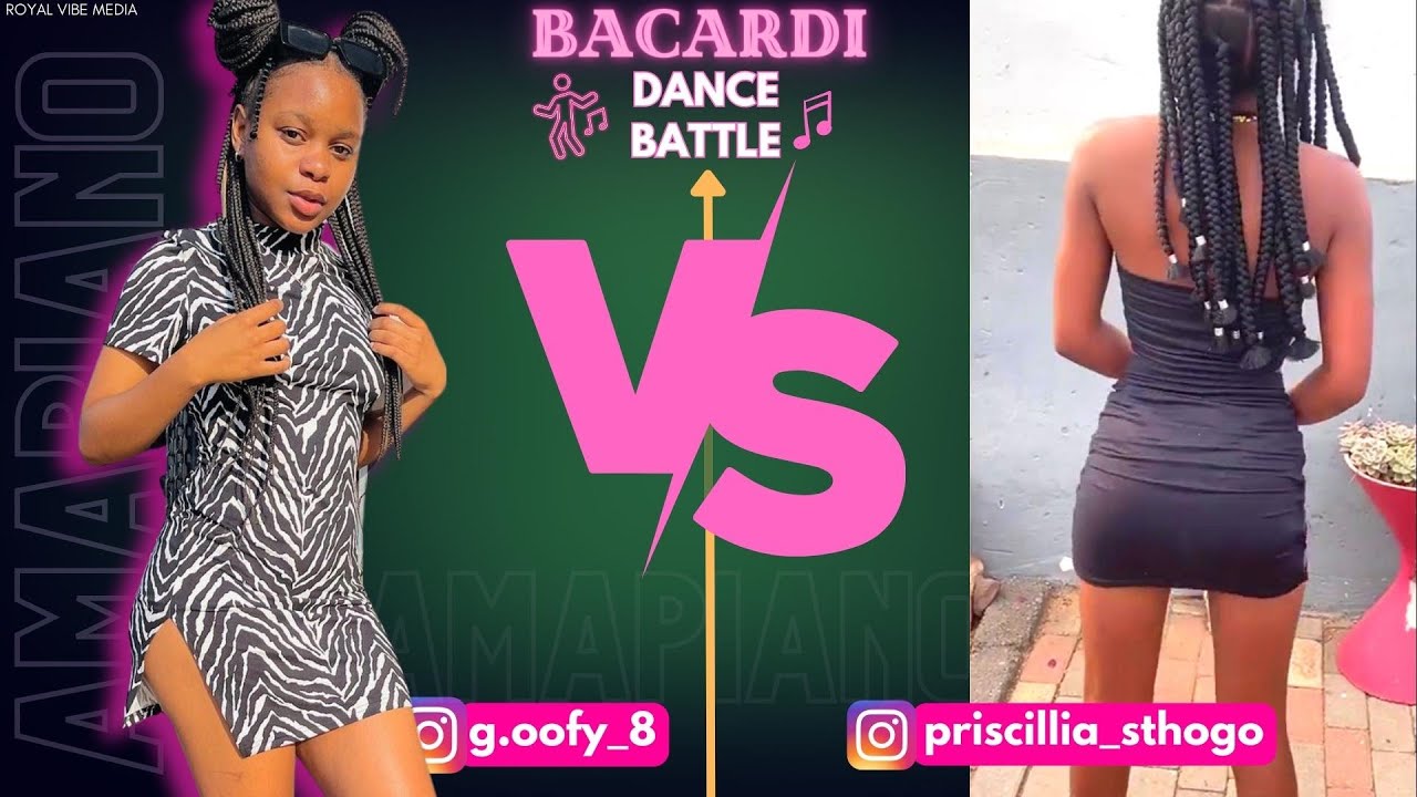 Bacardi Dance Battle: Goofy 8 vs Priscillia Sthogo | Amapiano