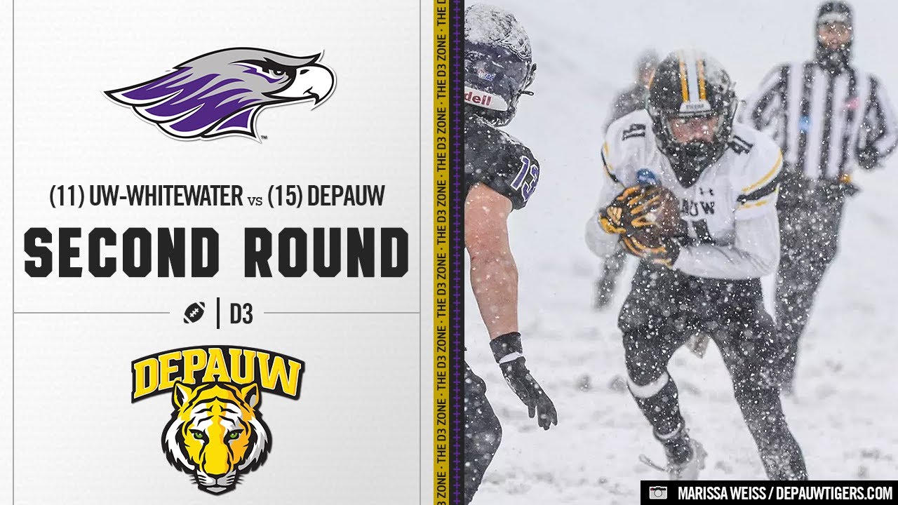 #11 UW-Whitewater vs. #15 Depauw Highlights | D3 Football Playoffs 2025