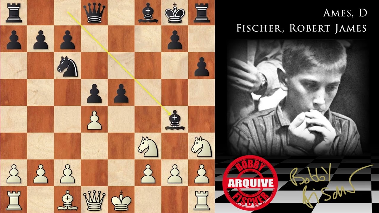 Fischer, Robert James - Ames, D  | 1955