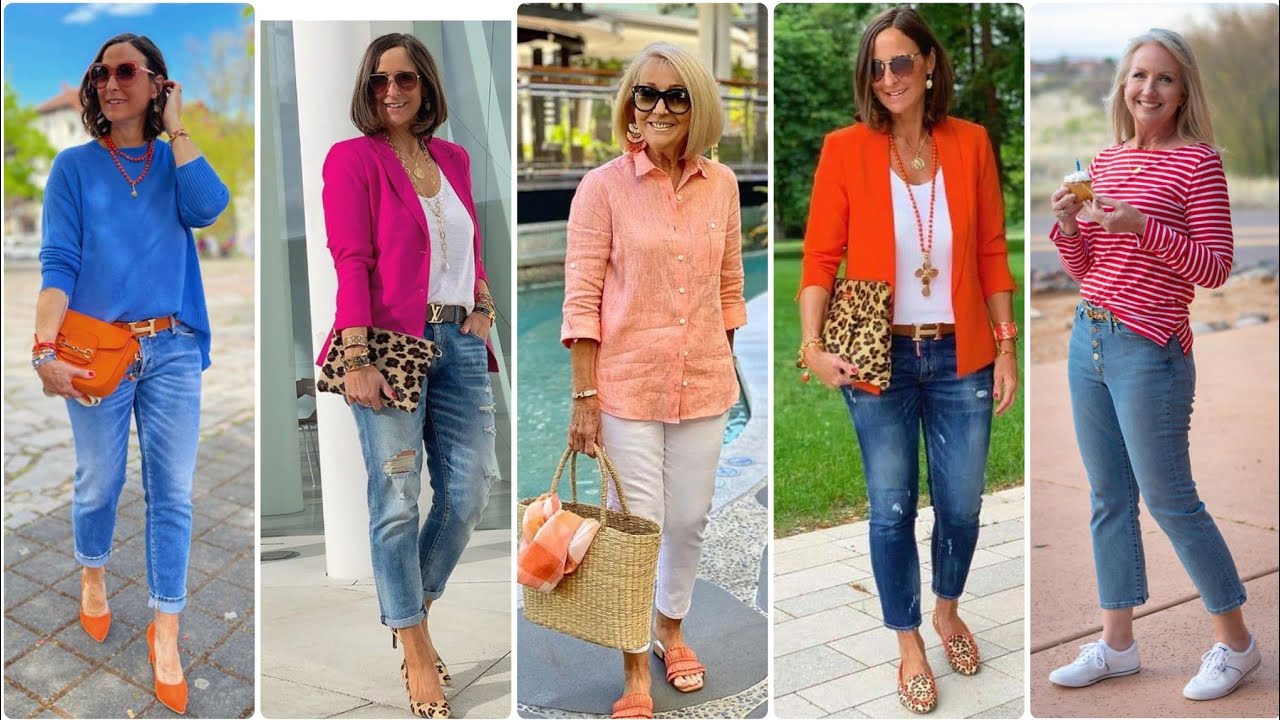Winter & Summer Outfits Style For Older Women's Over 50+60+70 | Casual Best Outfits Fashion 2024