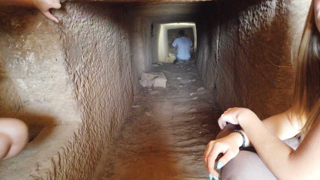 Carved Into The Mountains Of Aswan Egypt: The Megalithic Tombs Of The Nobles Filmed In October 2021